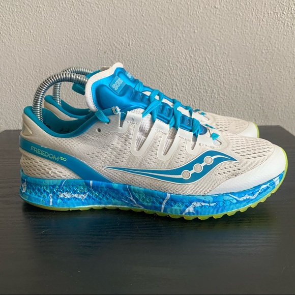 saucony freedom iso ocean wave
